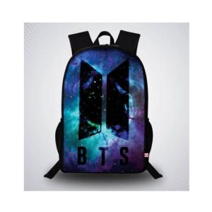 Traverse BTS Printed School Bag For Unisex (T334TWH)