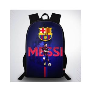 Traverse Messi FCB Printed School Bag For Unisex (T442TWH)