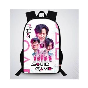 Traverse Squid Game Digital Printed Backpack (T742TWH)