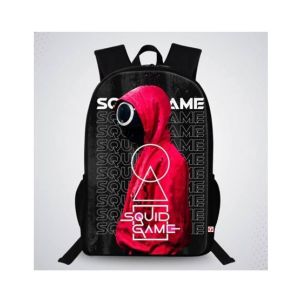Traverse Squid Game Digital Printed School Bag (T745TWH)