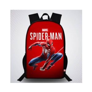 Traverse Spider Man Printed School Bag For Unisex (T76TWH)