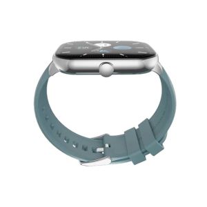 Ronin Smart Watch With Silver Dial (R-06)-Teal