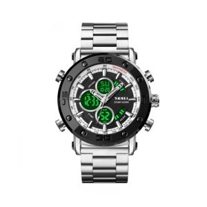 TFH Digital & Analog Watch For Men's Silver