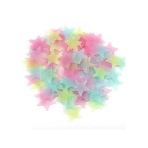The Rubian Store Glowing in the Dark Stars - Pack of 100