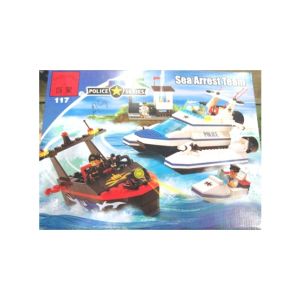 ToysRus 450 Pcs Marine Police Blocks Set