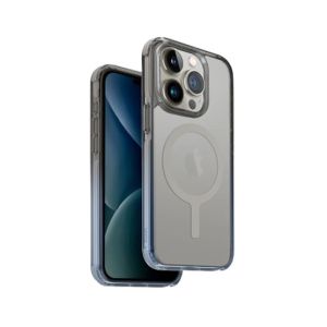 UNIQ Combat Duo Magnetic Charging Case For iPhone 15 Pro (Grey)
