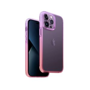 Uniq Hybrid Combat Duo Case For iPhone 14 Pro - Pink