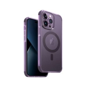 Uniq Hybrid Combat Magsafe Case For iPhone 14 Pro - Purple