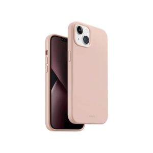 UNIQ Lino Hue Magnetic Charging Case For iPhone 14 Plus (Blush Pink)
