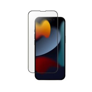 Uniq Optix Vivid Pro Glass Screen Protector For iPhone 14 Clear/Black