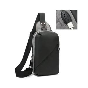 Poso Cross Body Bag With USB Charging Port (PS-312s)