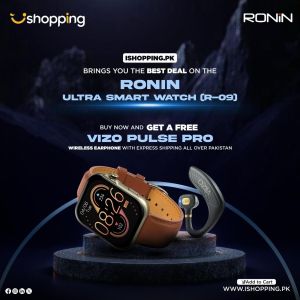 Ronin Ultra Smart Watch (R-09) - Get Free Gift