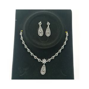 Wish Indian Design Gold Plated Necklace Set For Women (0046)