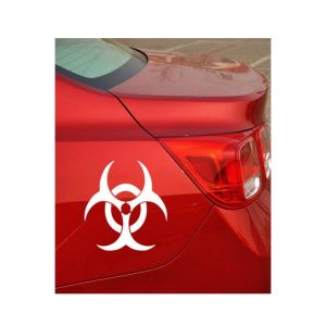 Wish Hub Resident Evil Corporation Umbrella Car Sticker White