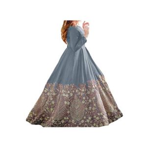 ZamZam 2pc Lehnga For Women-Grey