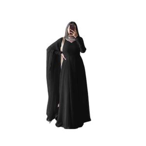 ZamZam Duppata Maxi For Women -Grey