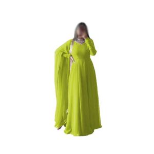 ZamZam Duppata Maxi For Women -Navy Blue