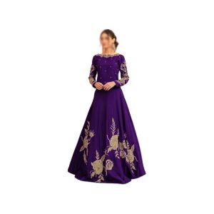 ZamZam Shark Maxi For Women-Purple