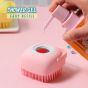 iShopping - Sasti Market Silicone Bath Body Brush With Soap Dispenser