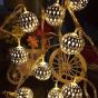 iShopping - Naqshband Iron Ball Fairy Battery String Lights 10 LEDs 1.5m