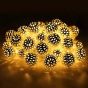 iShopping - Naqshband Iron Ball Fairy Battery String Lights 10 LEDs 1.5m