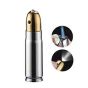 iShopping - Shop Zone Bullet Shape Refillable Cigarette Lighter Silver