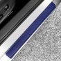 iShopping - M.Mart Carbon Fiber Anti Scratch Car Door Stickers - Blue Pack Of 4