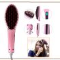 iShopping - Ferozi Traders Electric Hair Straightener Brush (HQT-906)