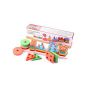 iShopping - Planet X 5 Column Wooden Geometric Shape Sorter (PX-10305)