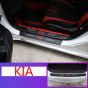 iShopping - M.Mart Carbon Fiber Car Door Protection KIA Stickers Pack Of 4