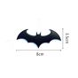 iShopping - G-Mart Metal Bat Man Logo Car Sticker - Black