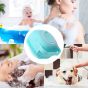 iShopping - Sasti Market Silicone Bath Body Brush With Soap Dispenser