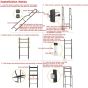 iShopping - AGM 3 Tier Bathroom Shelve White