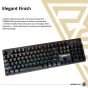 iShopping - Gamdias Hermes Optical Mechanical Gaming Keyboard Blue Key Switch (P2A RGB)