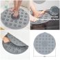 iShopping - M.Mart Silicone Non-slip Bath Mat Grey