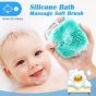 iShopping - Sasti Market Silicone Bath Body Brush With Soap Dispenser