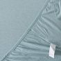 iShopping - Rainbow Linen Jersey Fitted Bed Sheet Single Size Light Blue (RHP101)