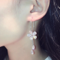 iShopping - Luxurify Crystal Flower Earrings For Women