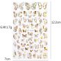 iShopping - Scenic Accessories Holographic Butterfly Nail Stickers - 1 Sheet