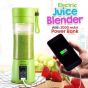 iShopping - Charming Closet Portable 6 Blade Juicer with Built-in Power Bank