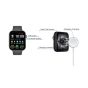 iShopping - Dhaqee Apple Logo Smartwatch Black (HT99)