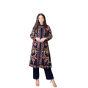 iShopping - Rg Shop Embroidered Full Heavy Gown With Sleeveless Inner And Trouser 3-Pec Suit