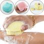 iShopping - Sasti Market Silicone Bath Body Brush With Soap Dispenser