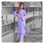 iShopping - Vcare Natural 2 Pieces Casual Suit For Women Sky Blue - FL