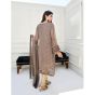 iShopping - Glittire Aura Collection Vol-1 Unstitched 3 Piece (Floral Fossil)