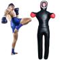 iShopping - Toor Traders MMA Wrestling & Punching Grappling Dummy For Adults & Kids - Unfilled-Black & Red-70"