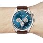 iShopping - Hugo Boss Analog Leather Men's Watch Brown (1513709)
