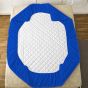 iShopping - Maguari King Quilted Mattress Protector Blue (0262)