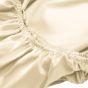 iShopping - Maguari Silk Fitted Single Bed Sheet With Pillow Covers Beige