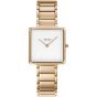 iShopping - Obaku Firkant Watch For Women's Rose Gold (V259LXVISV)